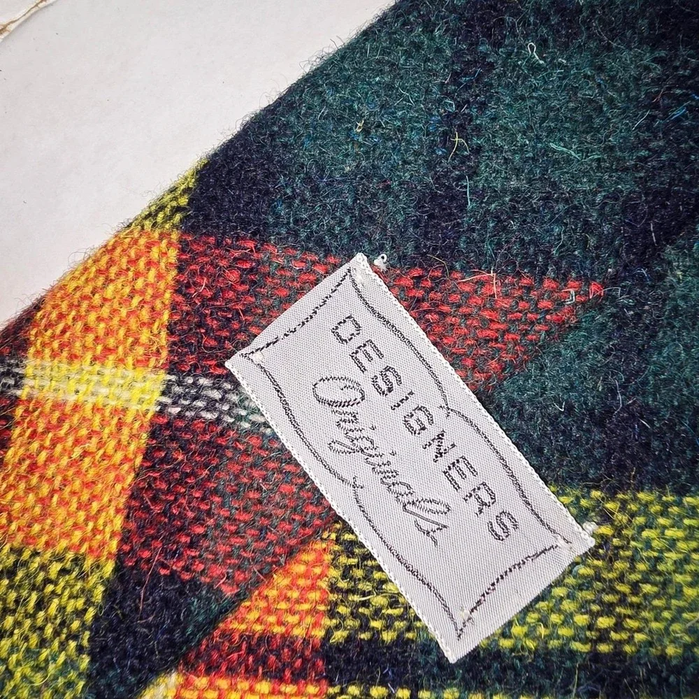 Amazing VINTAGE Towncraft DESIGNERS ORIGINALS JCPenney Imported Wool Men's‎ Tie